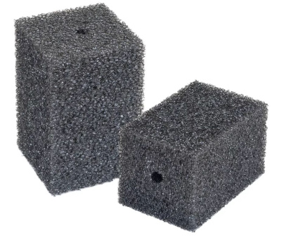 Губка для фильтра крупнопористая  6*6*12